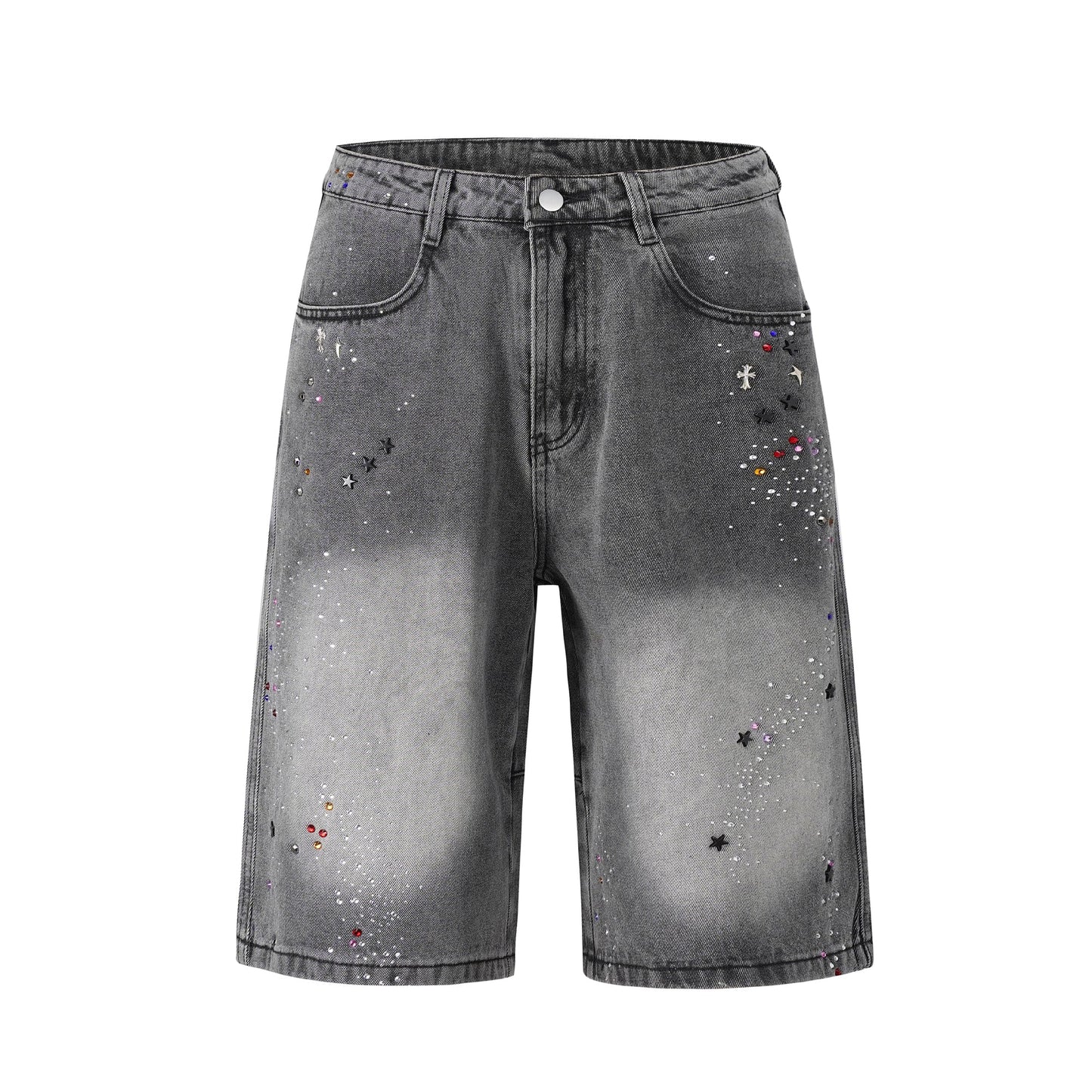 CHARCOAL GEMSTONE SHORTS