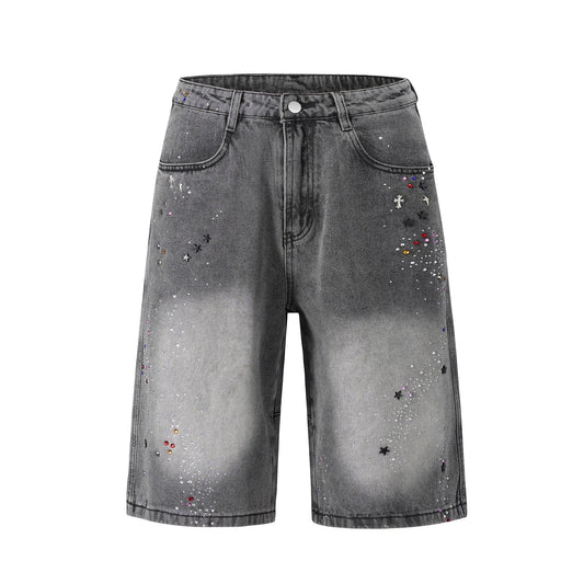 CHARCOAL GEMSTONE SHORTS