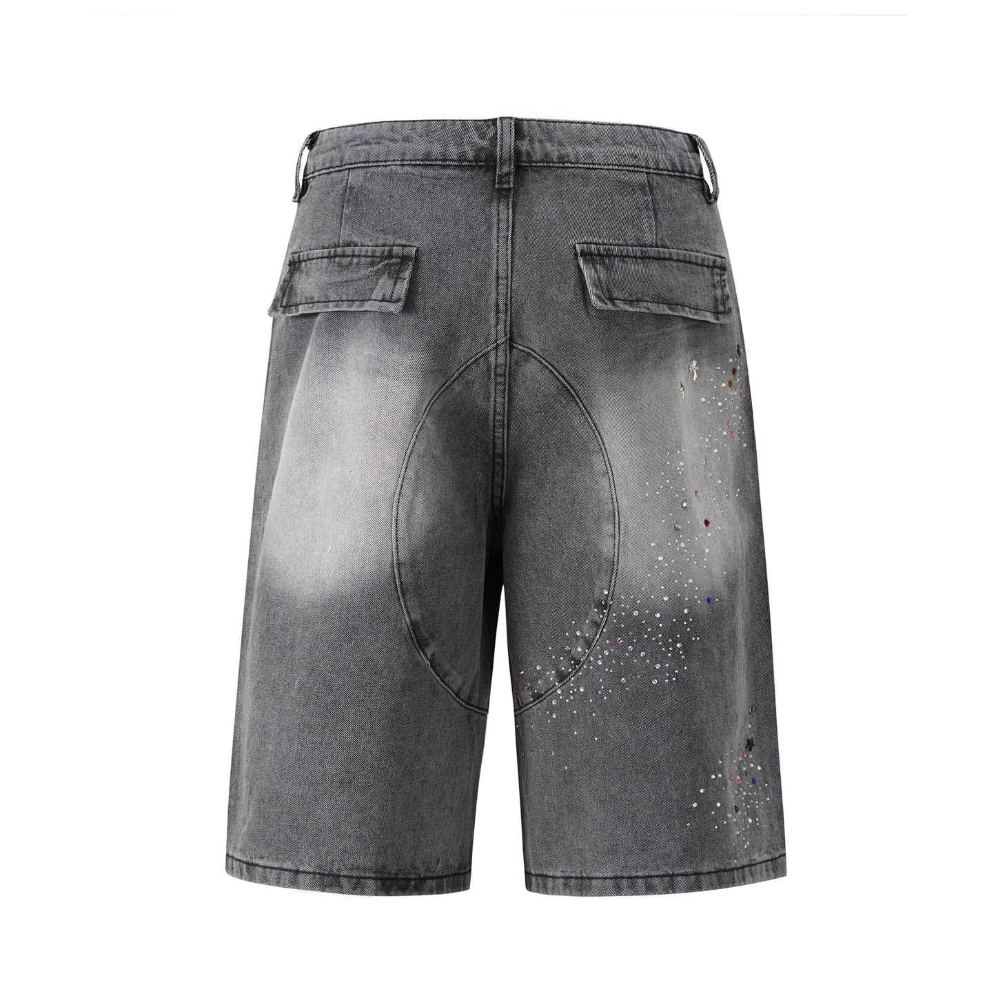 CHARCOAL GEMSTONE SHORTS
