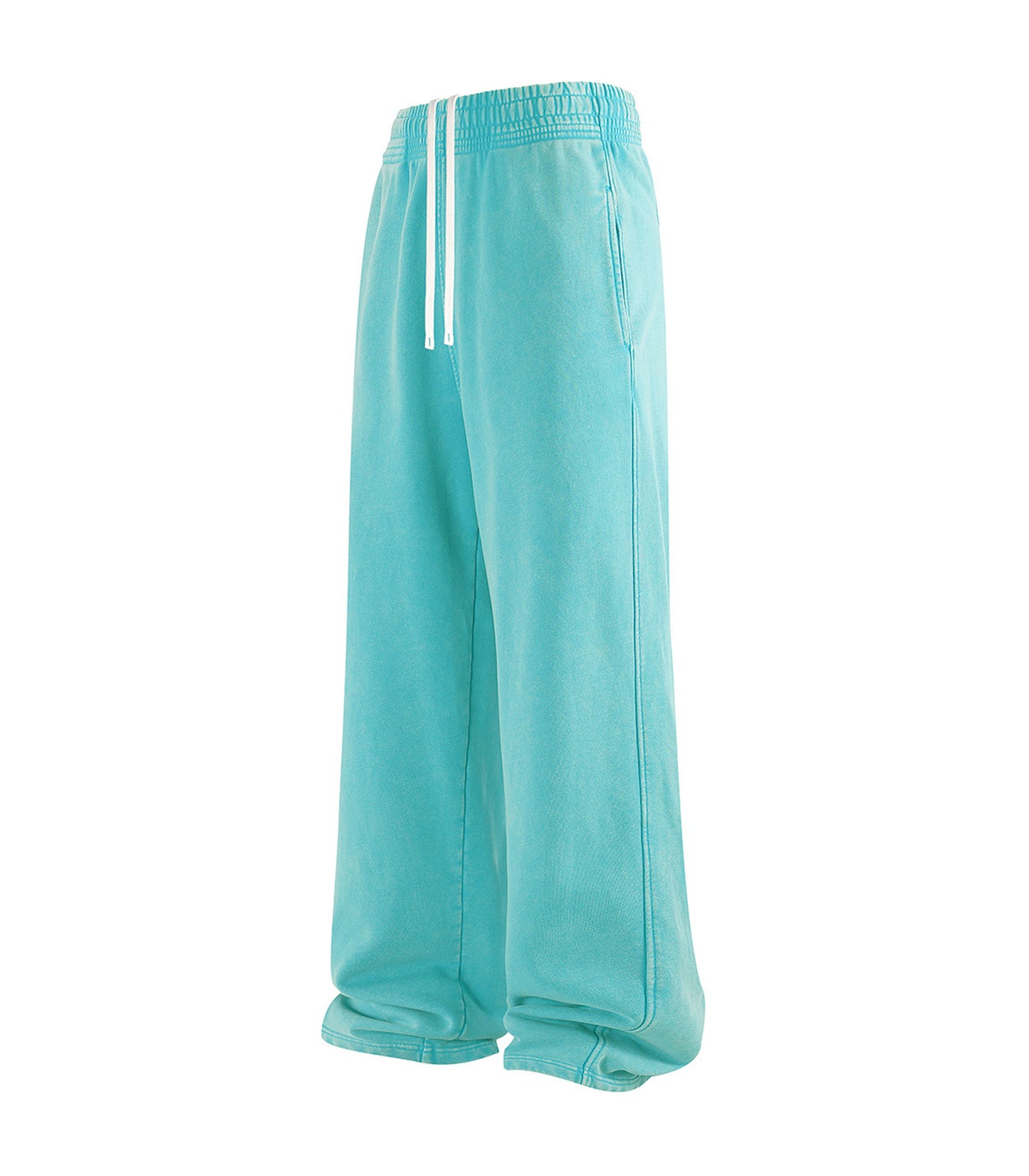 AQUA OVER-DYE SWEATPANTS