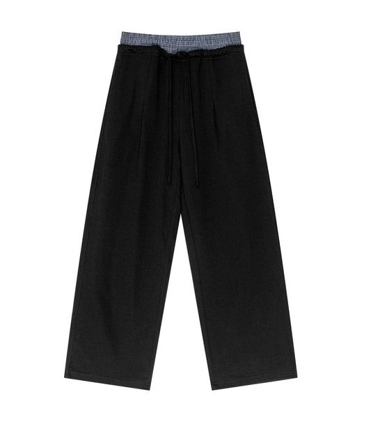 NOIR BOXER SWEATPANTS