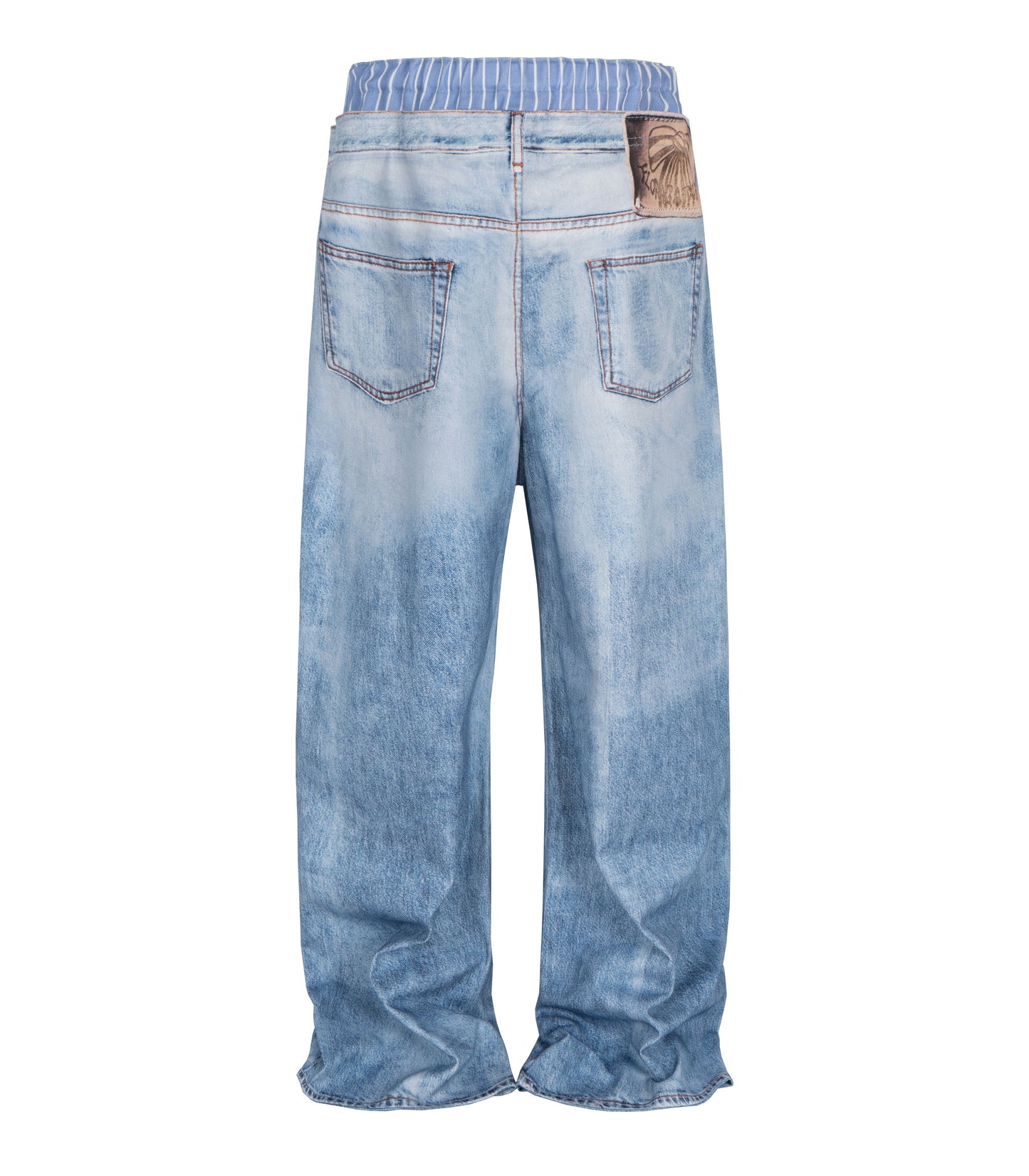 CONTRAST BOXER DENIM