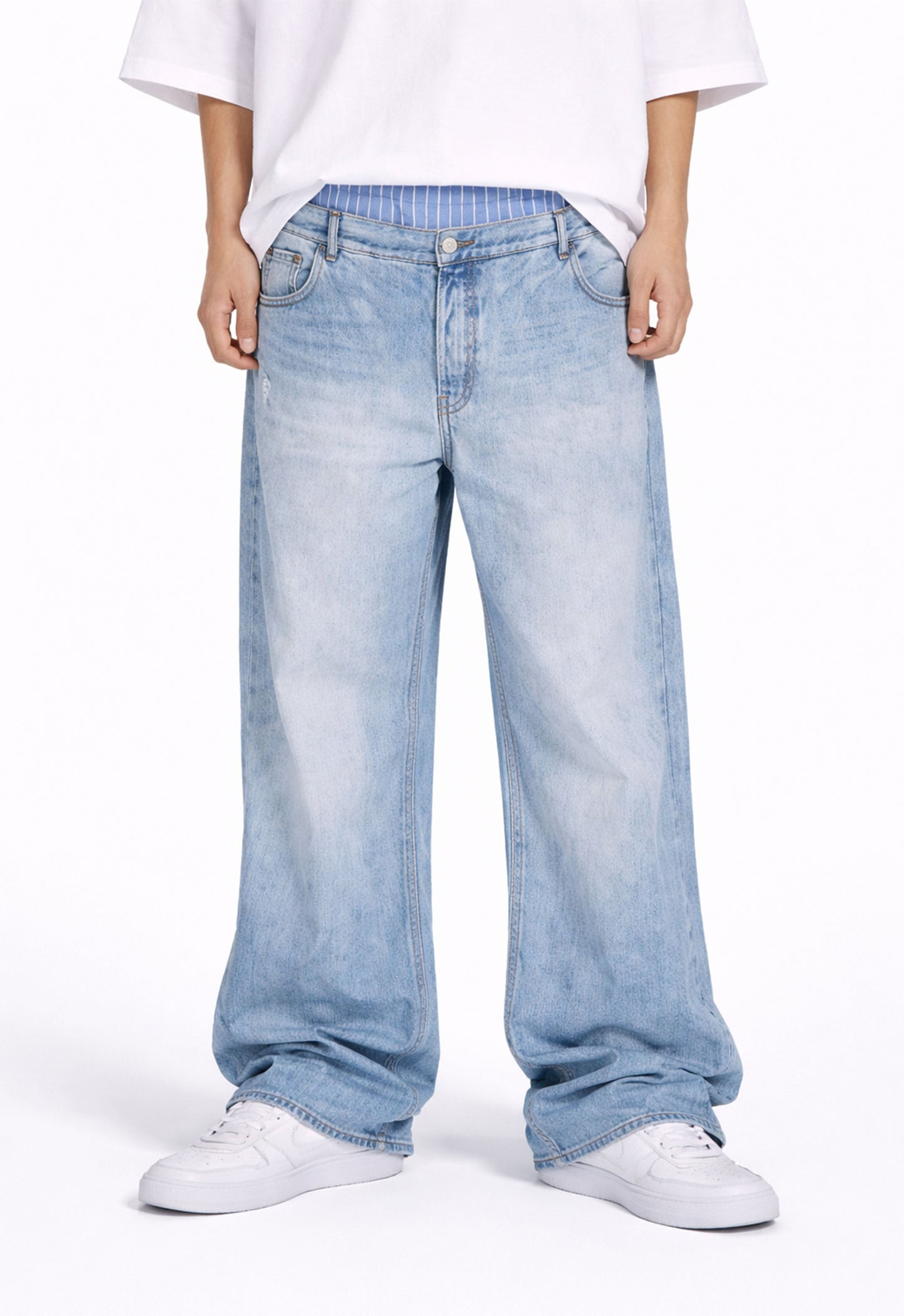 CONTRAST BOXER DENIM